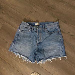 Madewell denim shorts